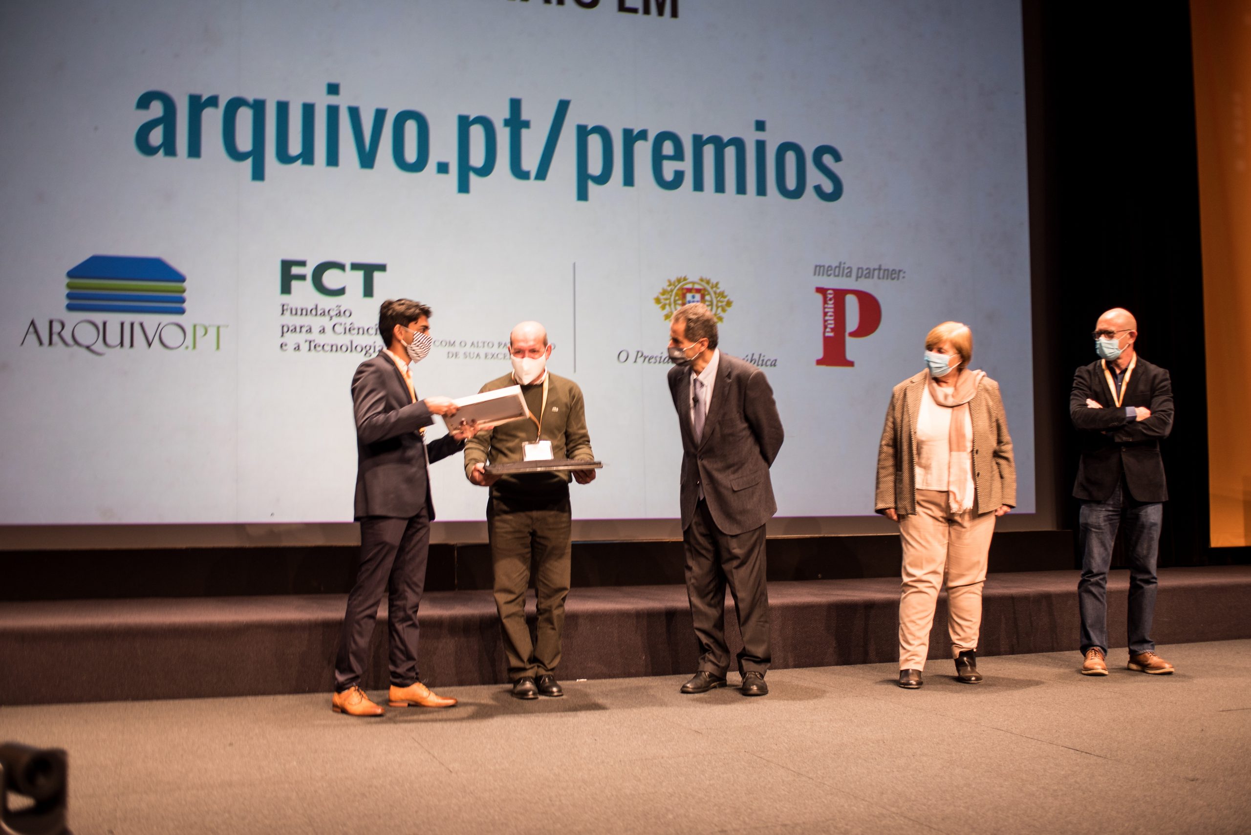 Entrega de prémios na sessão de encerramento do Encontro Ciência 2020