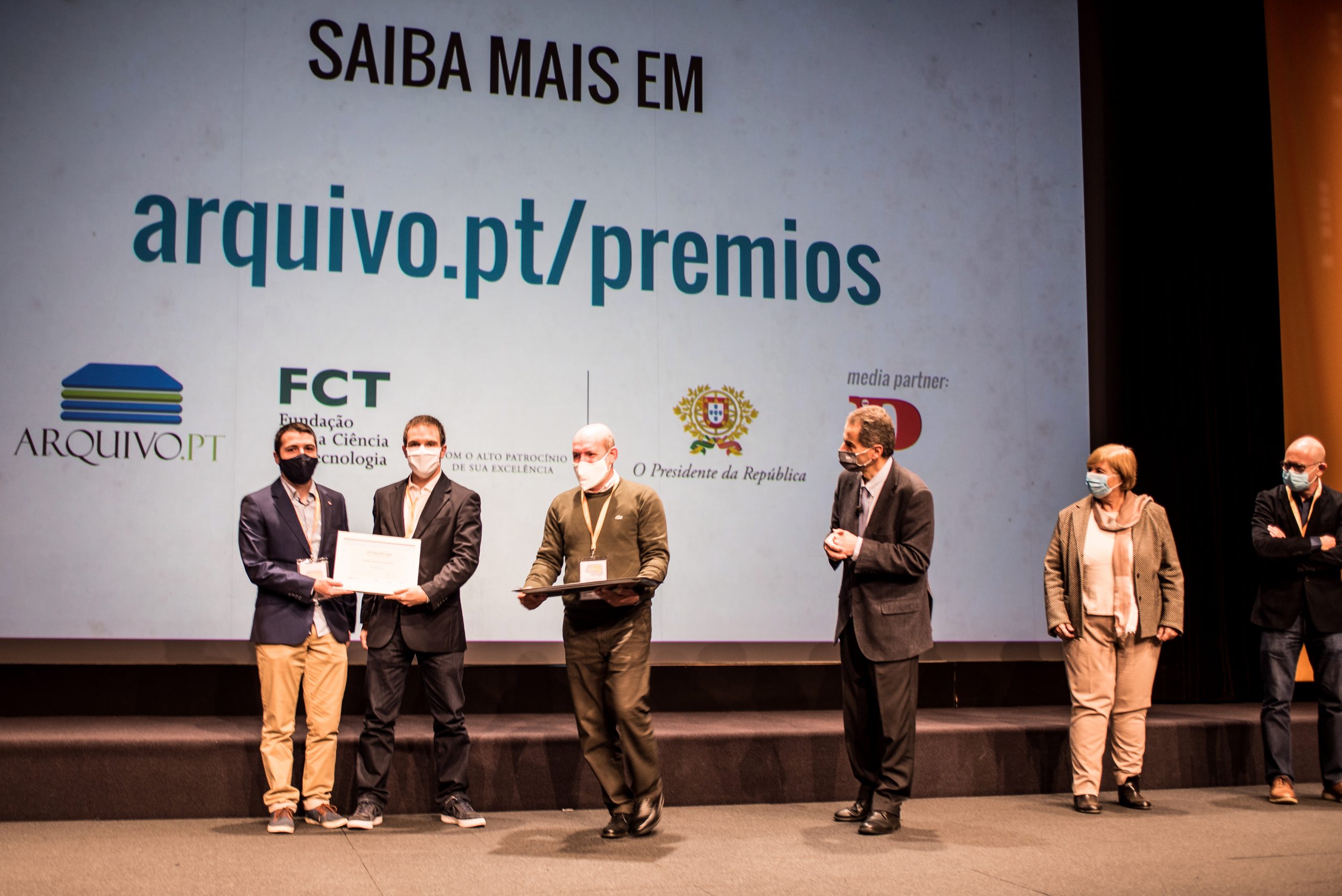 Entrega de prémios na sessão de encerramento do Encontro Ciência 2020