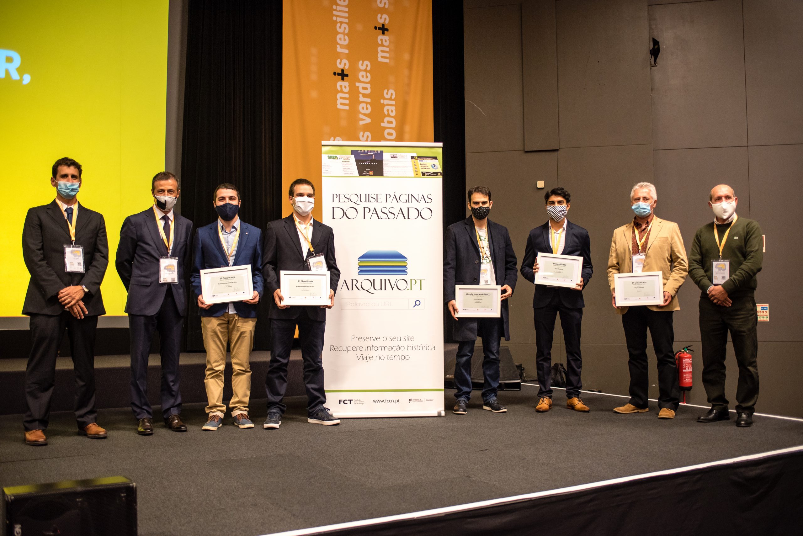 Entrega de prémios na sessão de encerramento do Encontro Ciência 2020
