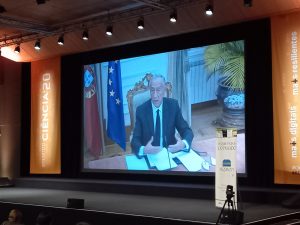 Entrega de prémios na sessão de encerramento do Encontro Ciência 2020