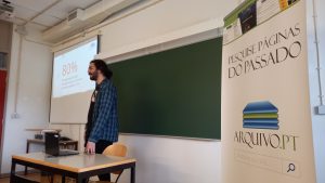 Aula no curso de Tecnologia Design e Multimédia da ESTGV
