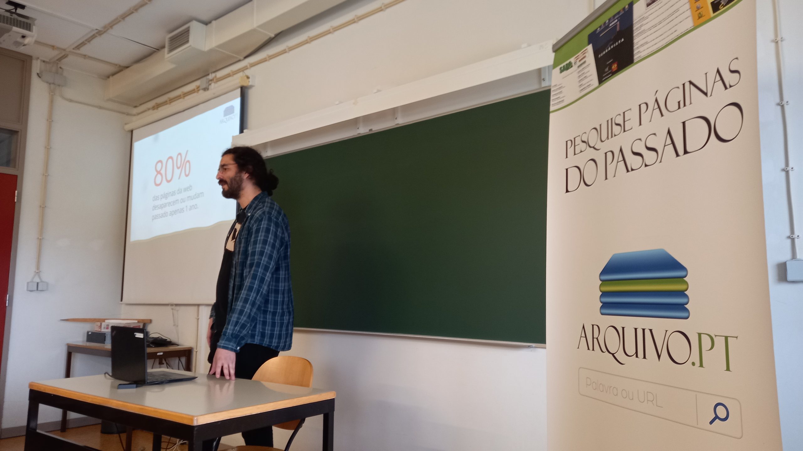 Aula no curso de Tecnologia Design e Multimédia da ESTGV