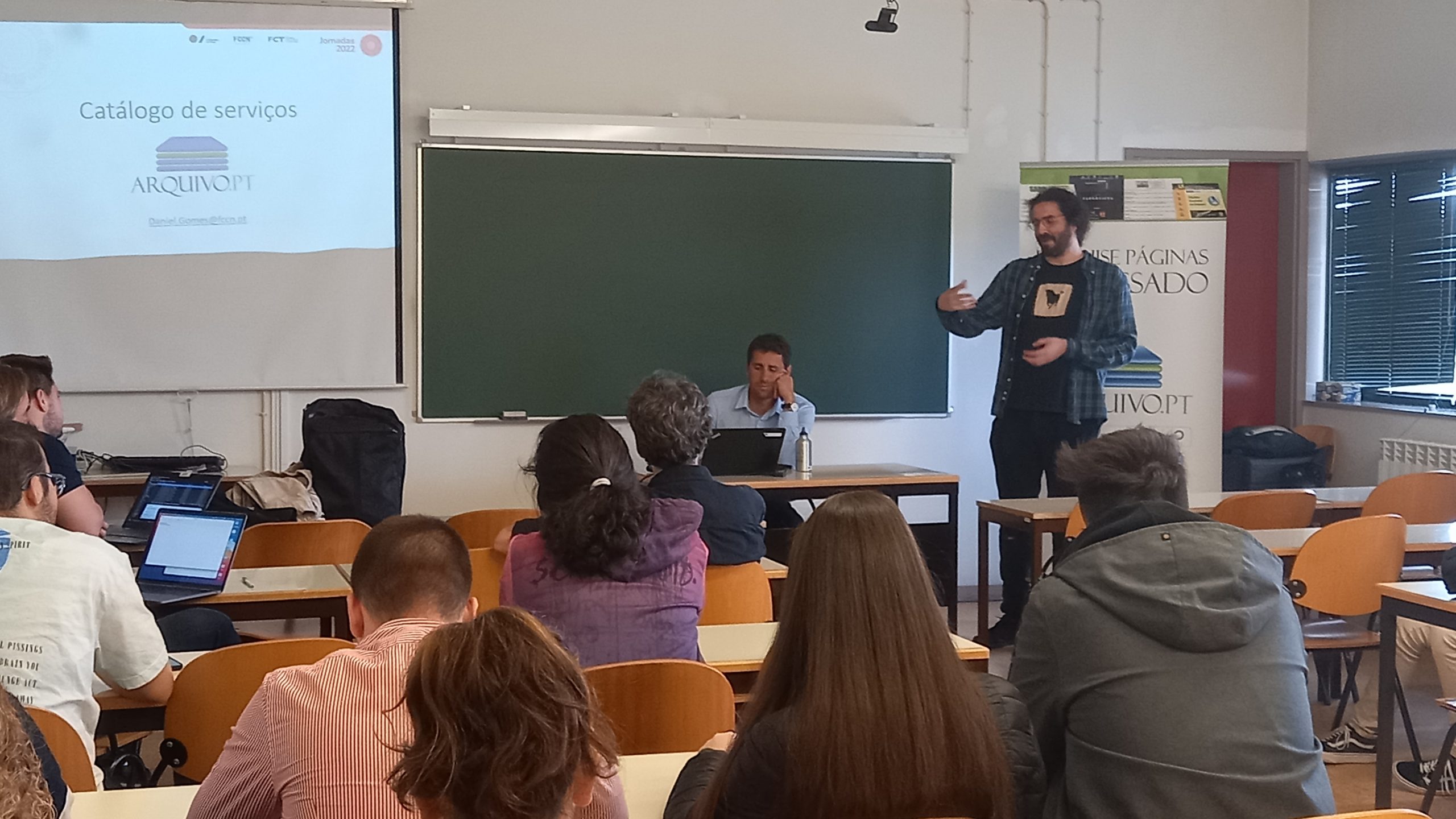 Aula no curso de Tecnologia Design e Multimédia da ESTGV