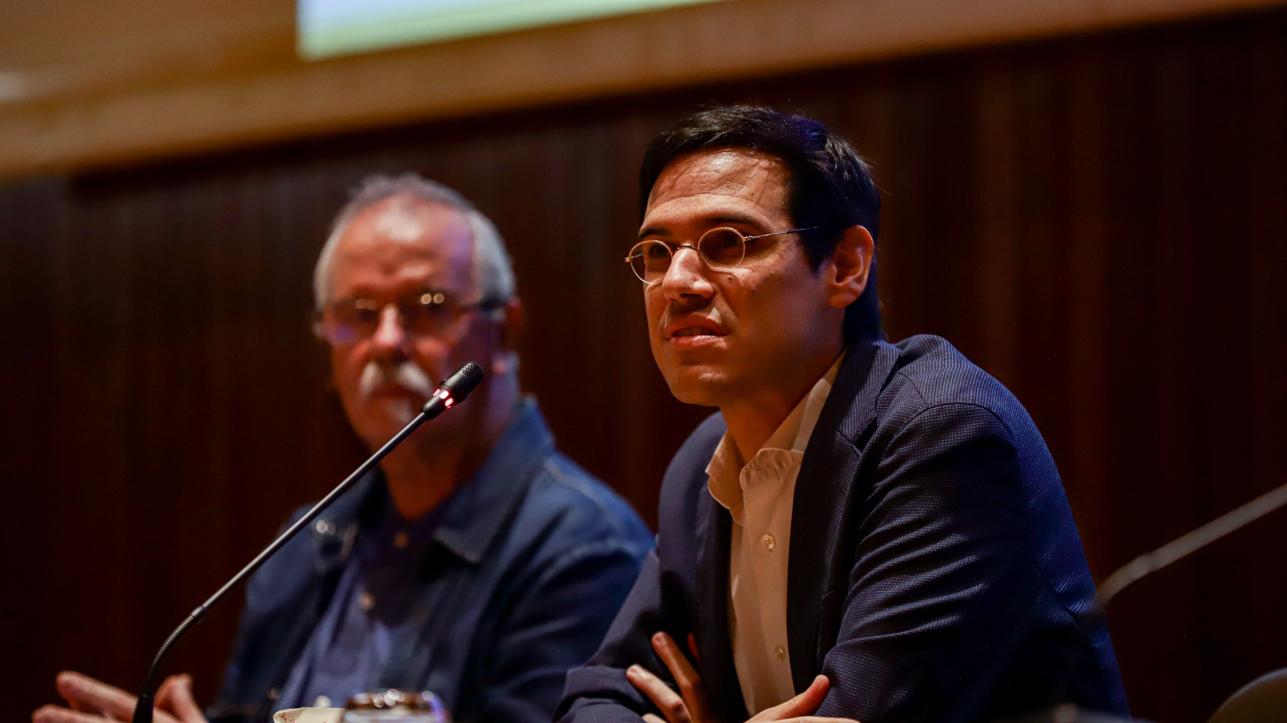 Sessão de Abertura - Silvestre Lacerda, Diretor da DGLAB e Francisco Santos, Vice-Presidente da FCT