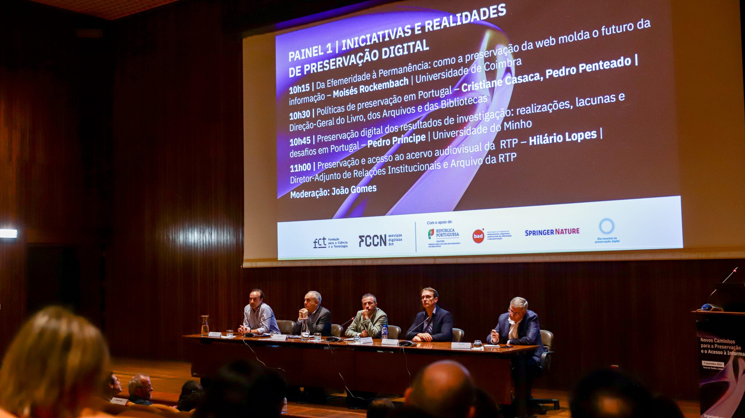 1º Painel - Encontro Novos Caminhos para a Preservação e o Acesso à Informação