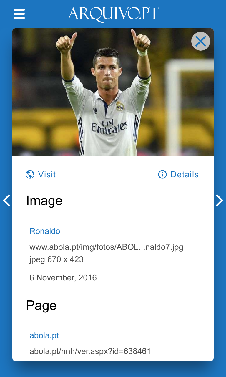 Image detail of Ronaldo