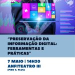 Arquivo.pt at the University of Coimbra to talk about digital preservation